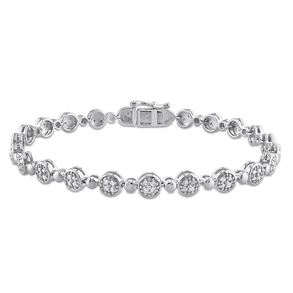 Everly Women's Diamond Sterling Silver Tennis Bracelet