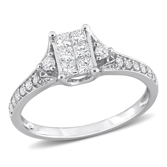 Everly Women's Diamond 14K White Gold Engagement Ring