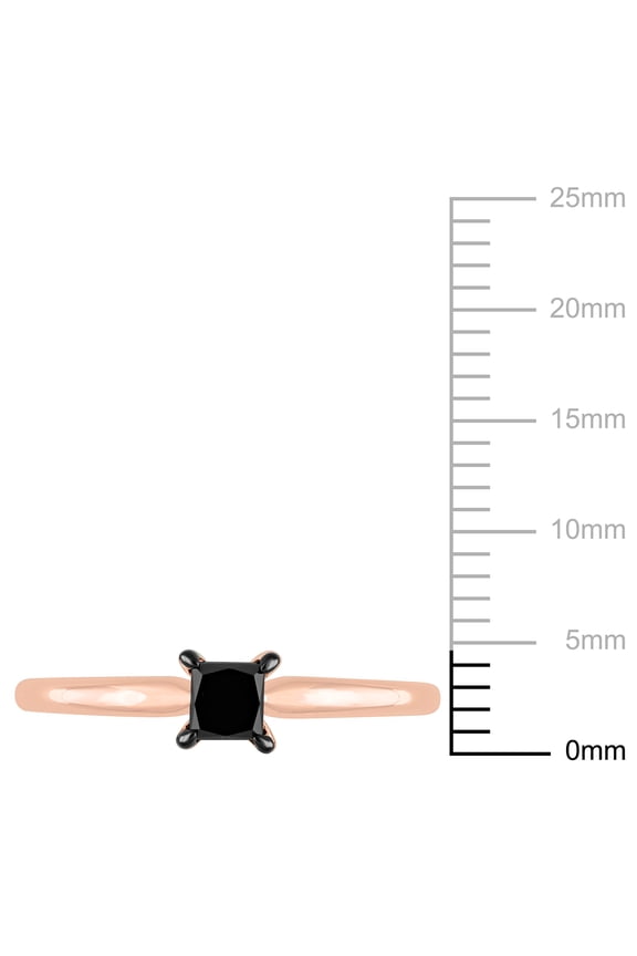 Women's Diamond 10K Rose Gold Engagement Ring