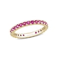 thumbnail image 1 of Everly Women's Created Ruby 10k Yellow Gold Ring, 1 of 1