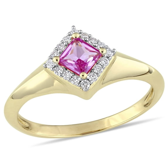 Everly Women's Sapphire 14k Yellow Gold Ring