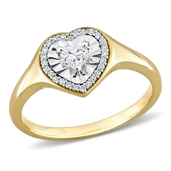 Everly Women's Diamond 14K Yellow Gold Engagement Ring