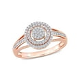 thumbnail image 1 of Everly Women's Diamond 14k Rose Gold Ring, 1 of 6