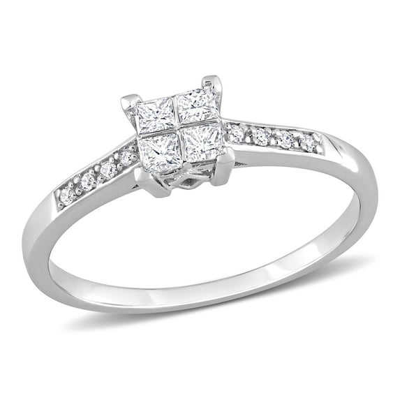 Everly Women's Diamond 14K White Gold Engagement Ring