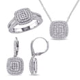 thumbnail image 1 of Everly Women's Diamond Sterling Silver Jewelry Set, 1 of 1