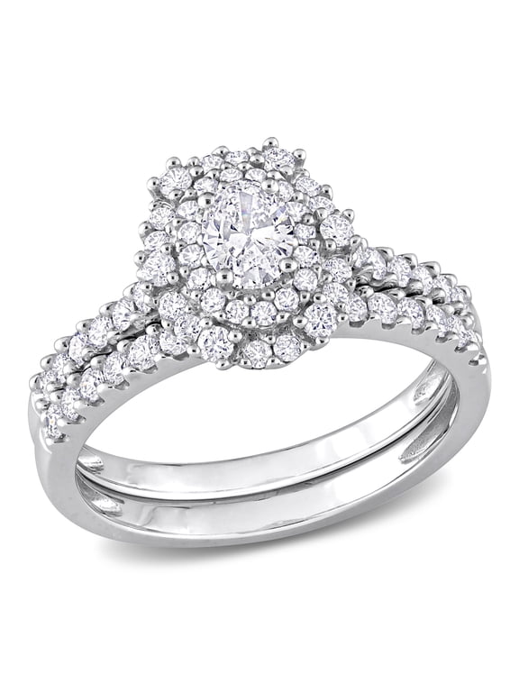 Women's Diamond 14k White Gold Ring