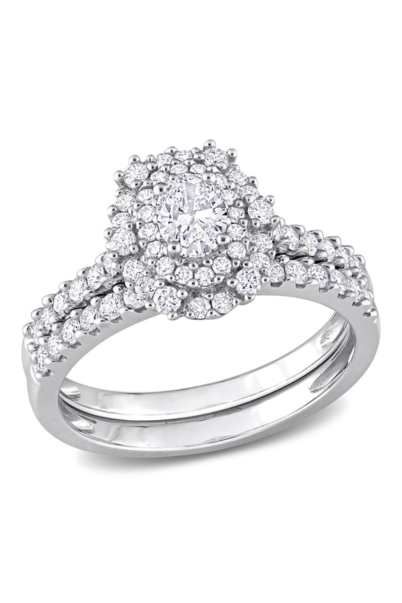Women's Diamond 14k White Gold Ring