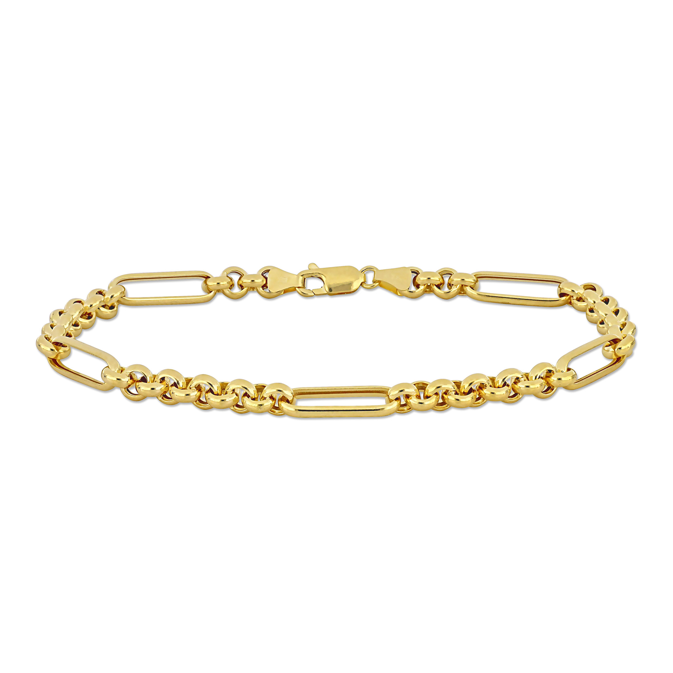 14kt Yellow Gold Paperclip Bracelet