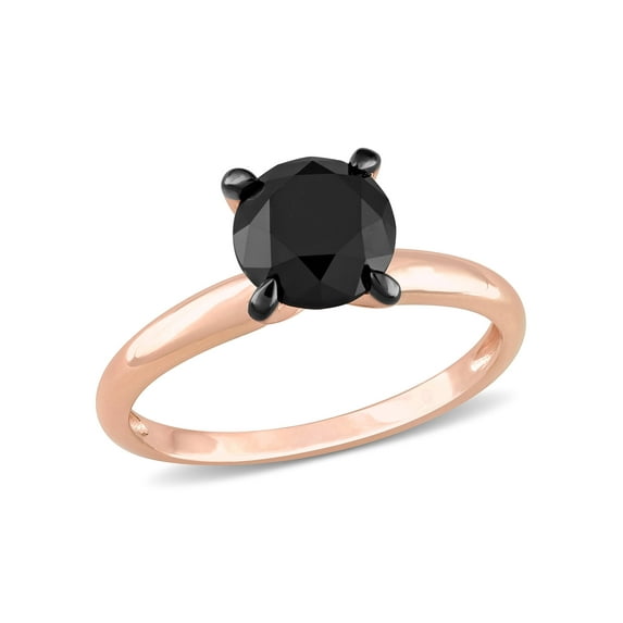 Everly Women's Diamond 10K Rose Gold Engagement Ring