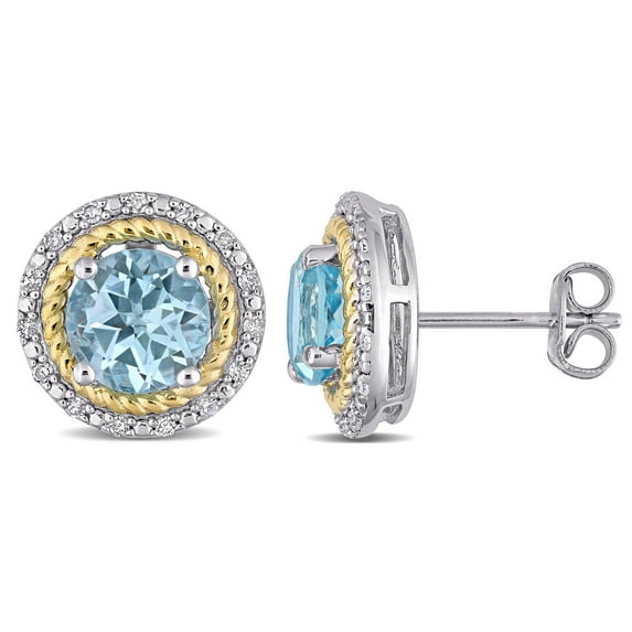 Everly Women's Topaz Sterling Silver Earrings