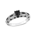 thumbnail image 1 of Everly Women's Diamond 10K White Gold Engagement Ring, 1 of 6
