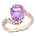 thumbnail image 1 of Everly Women's Amethyst 14K Rose Gold Engagement Ring, 1 of 8