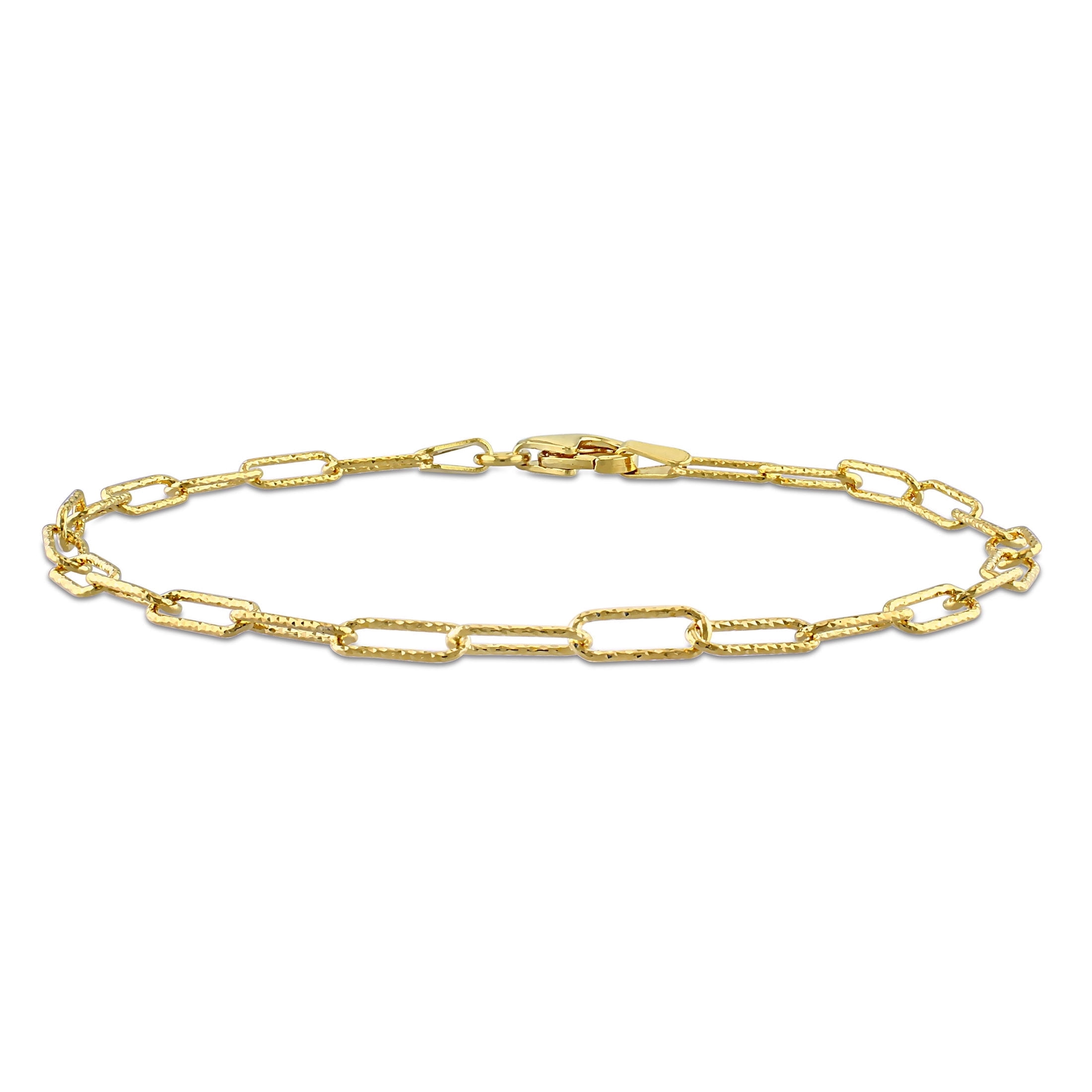 Everly Women's Yellow Gold Plated Anklet