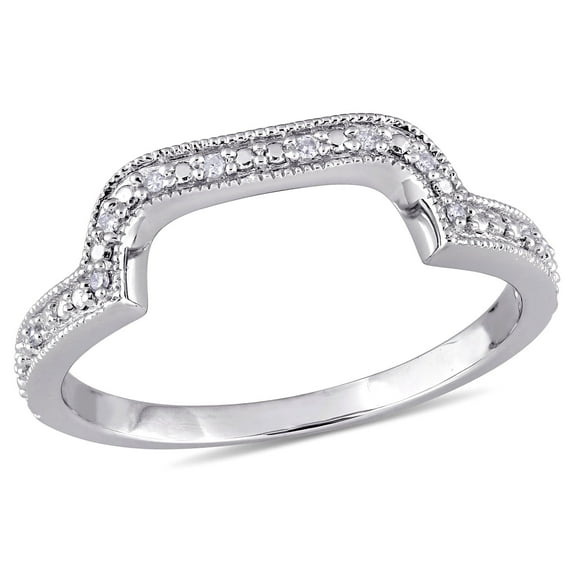 Everly Women's Diamond Sterling Silver Wedding Ring