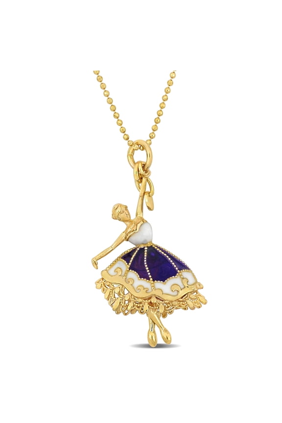 Women's Yellow Gold Plated Necklace