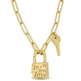 thumbnail image 1 of Everly Women's Yellow Gold Plated Necklace, 1 of 7