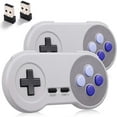 thumbnail image 1 of Miadore 2 Pack Classic USB Controller for NES Gaming, Wired PC USB NES Controller Retro Game Pad Joystick Raspberry Pi Controller for Windows PC Mac Linux RetroPie NES Emulators, 1 of 1