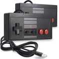 thumbnail image 1 of Miadore 2 Pack Classic USB Controller for NES Gaming, Wired PC USB NES Controller Retro Game Pad Joystick Raspberry Pi Controller for Windows PC Mac Linux RetroPie NES Emulators, 1 of 7