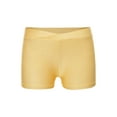 thumbnail image 1 of Miaeowve Kids Girls Gymnastics Ballet Dance Shorts Toddler Tumbling Sports Bottoms Yoga Activewear Yellow 10, 1 of 7