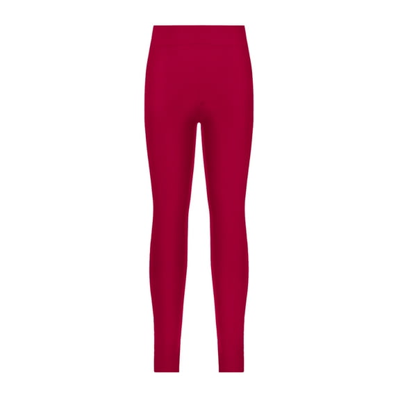 Miaeowve Little Kids Girls Elastic Waist Athletic Leggings Gymnastic Leotard Unitard Tights Pants for Burgundy 14
