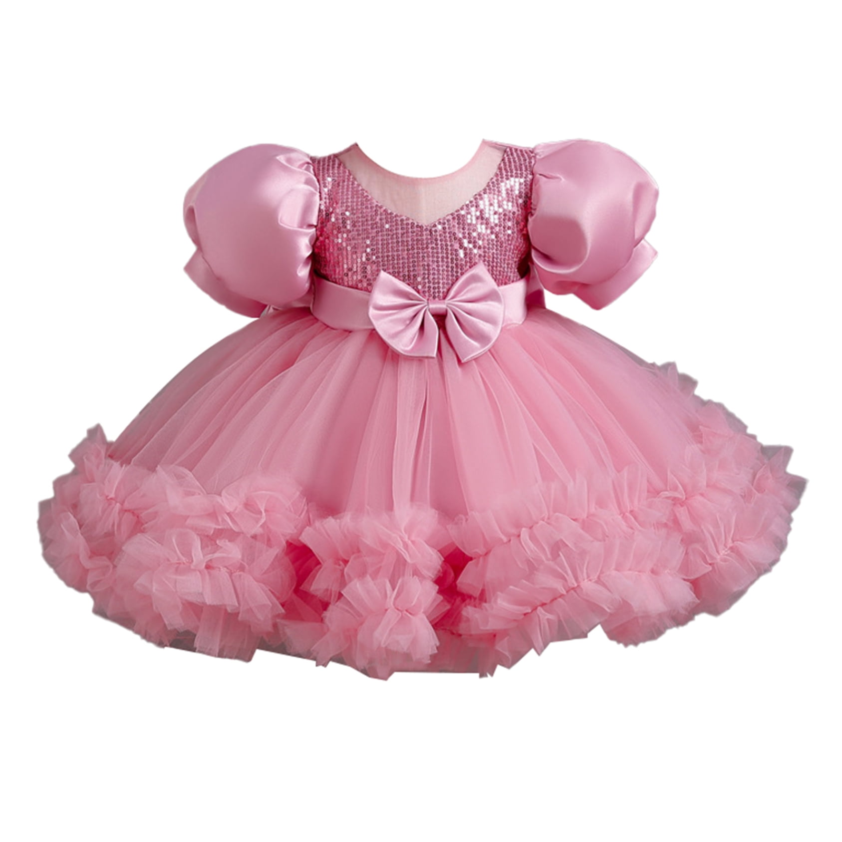 Kid Girl Princess Sequined Tutu Catwalk Dresses main image 1
