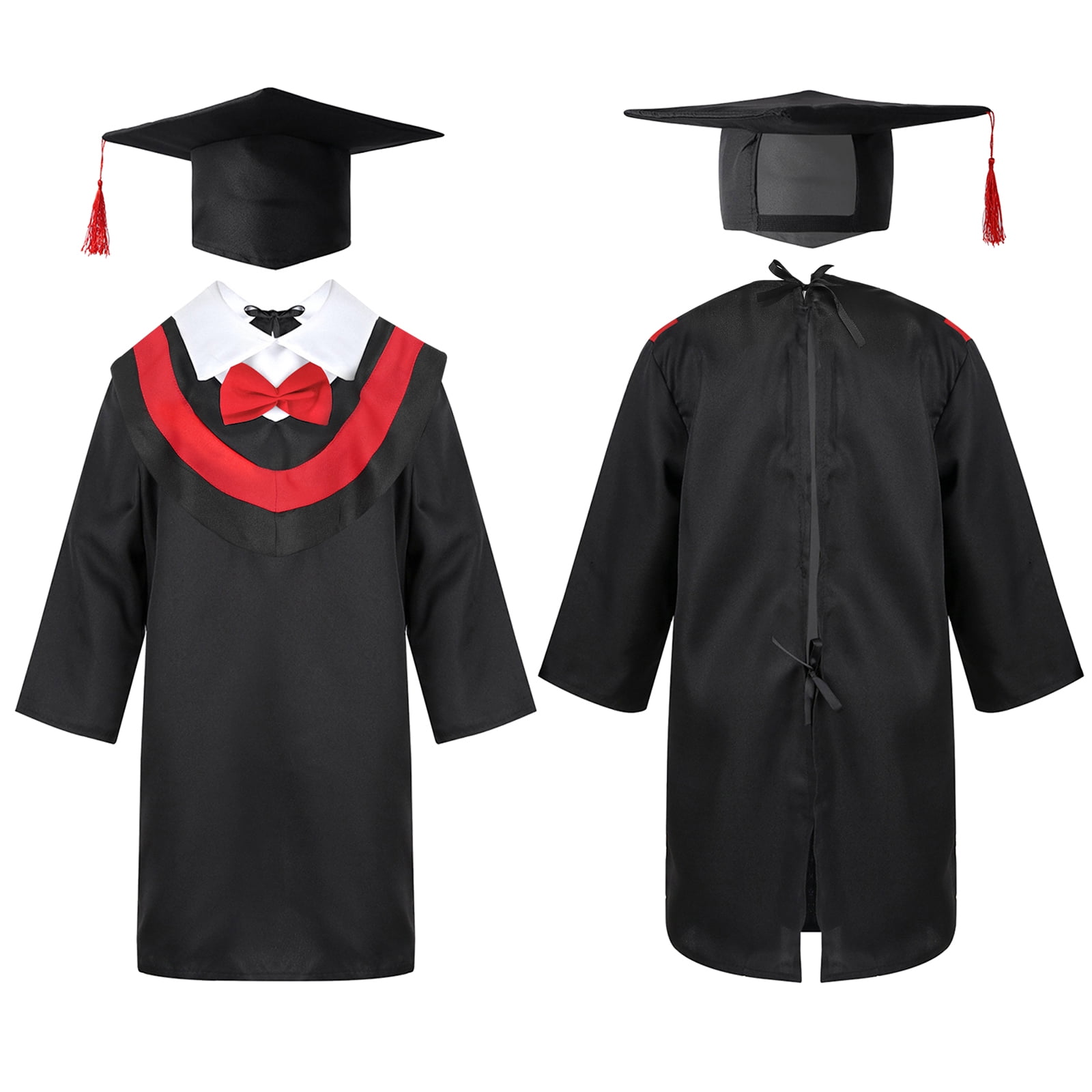 Miaeowve Unisex Kids Boys Girls Preschool Primary School Graduation Party Dress Long Gown with Cap Set Yellow 8-10 - Walmart.com Miaeowve Unisex Kids Boys Girls Preschool Primary School Graduation Party Dress Long Gown with Cap Set Yellow 8-10 - Walmart.com