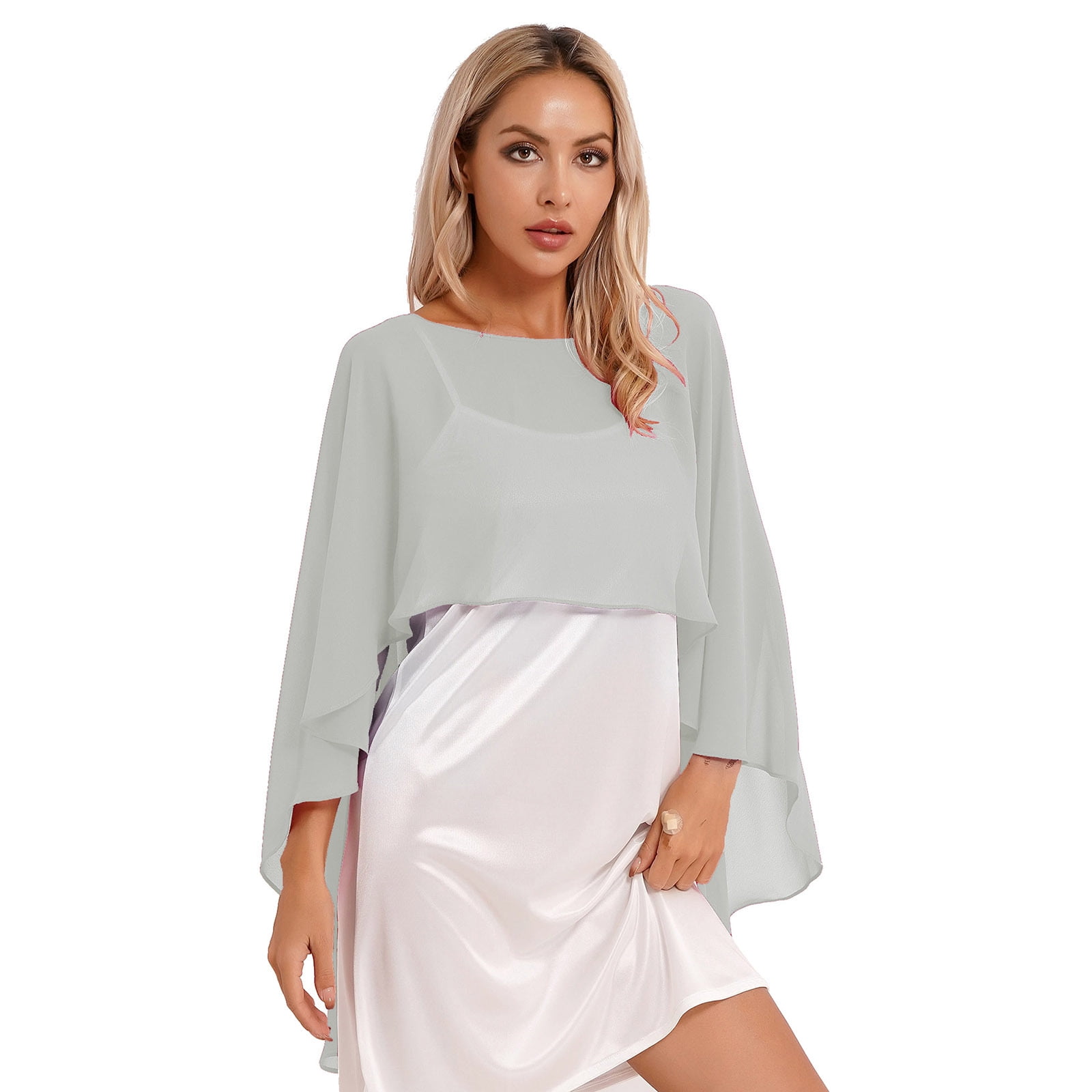 blue dress for baby girl Vivi Shrug – Luxe Redux Bridal main image 1