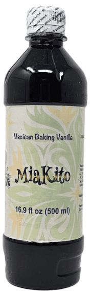 Miakito Pure Amber Mexican Baking Vanilla Extract, 500ml (16.9 ounces)