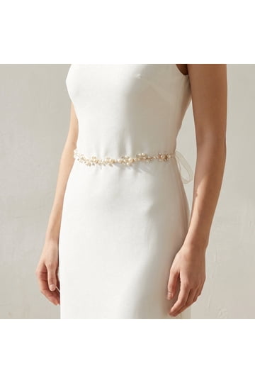 Beaded Bridal Sash