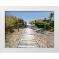 thumbnail image 1 of Miamee, Golie 18x15 White Modern Wood Framed Museum Art Print Titled - Scene Along the Water IV, 1 of 4