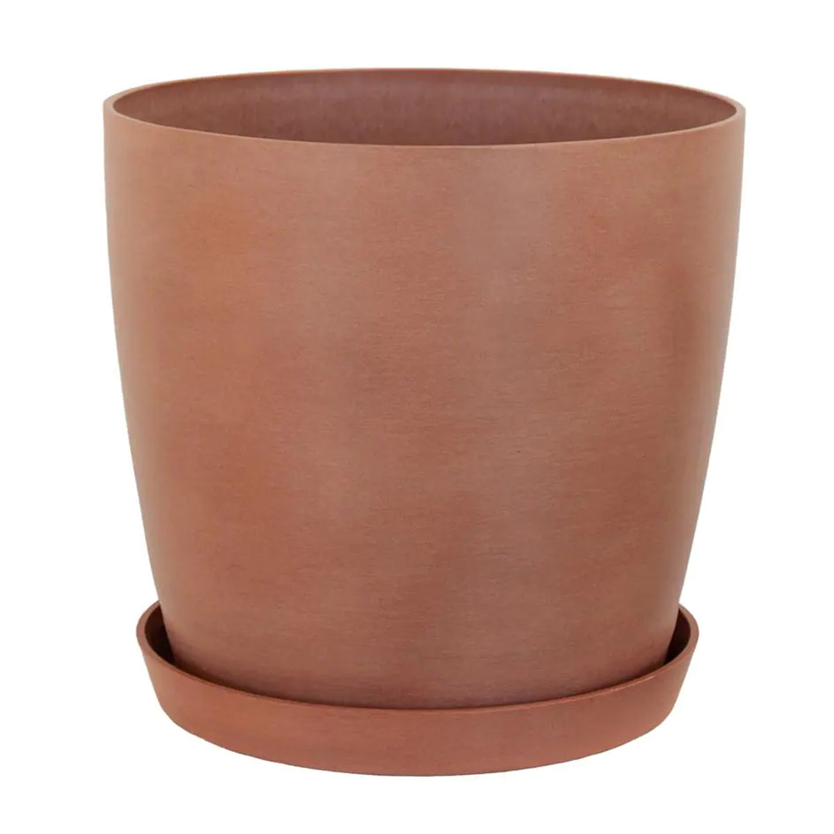 Miami 10 in. Terrecotta Decor Style Planter Pot, Premium, Sustainable