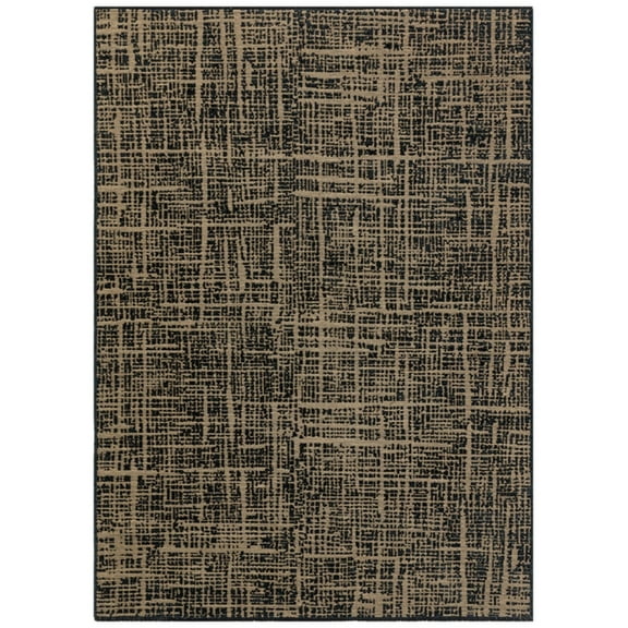 Miami Anthracite Area Rugs for Living Room Washable Rugs Boho Moroccan Area Rug Soft Neutral Geometric Bohemian Distressed Indoor Rug for Bedroom Dining Room Office Nonslip Rug