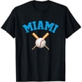 thumbnail image 1 of Miami Baseball T-Shirt, 1 of 3
