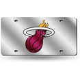 thumbnail image 1 of Miami Basketball Heat Acrylic License Plate Laser Tag, 1 of 4