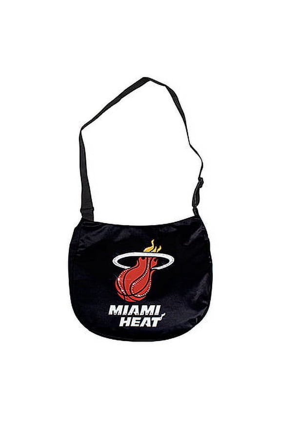 Miami Basketball Heat Jersey Material Tote Bag Handbag Purse, 15x 14x 4
