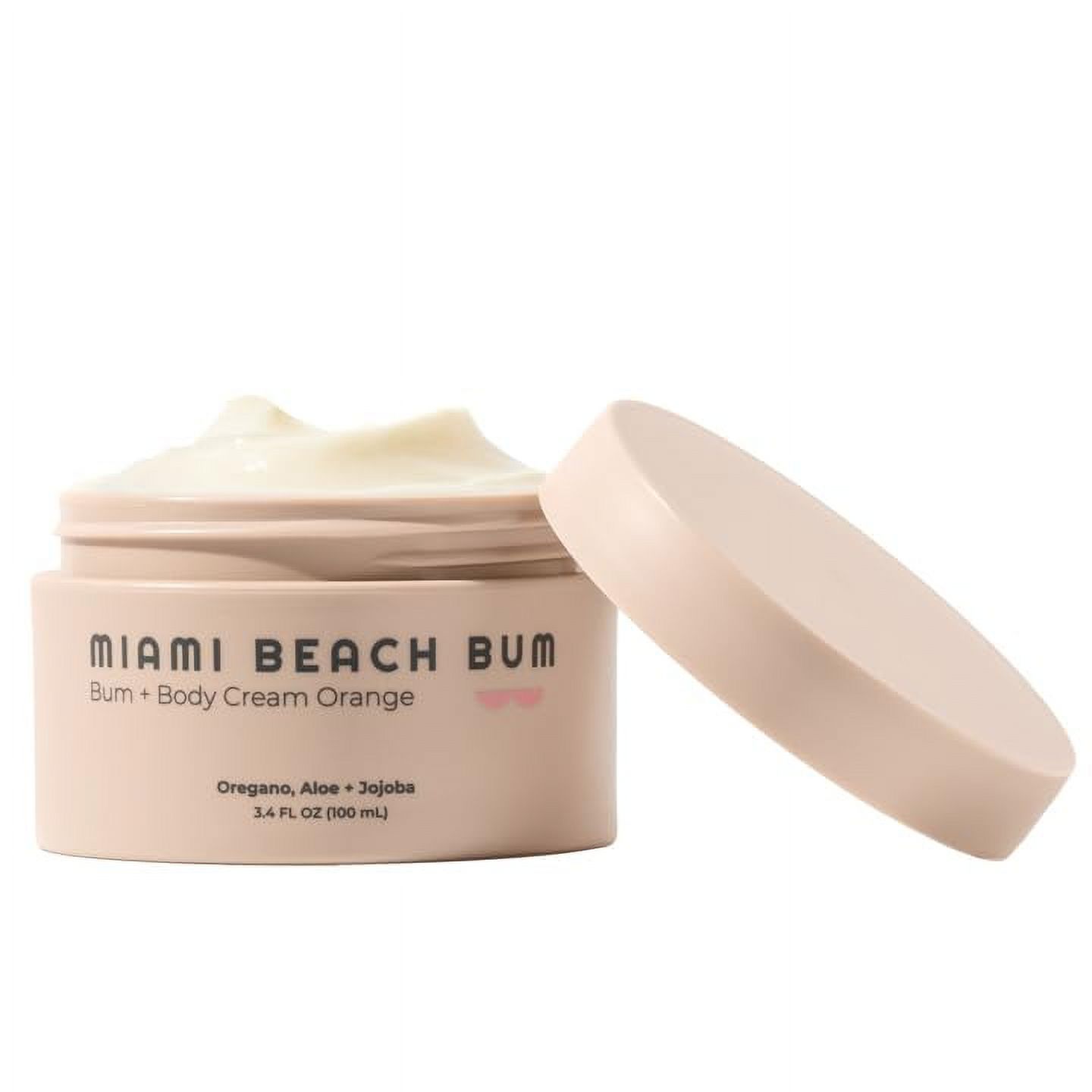 Miami Beach Bum, Bum + Body Cream Mint 6.7oz, Daily Moisturizer For