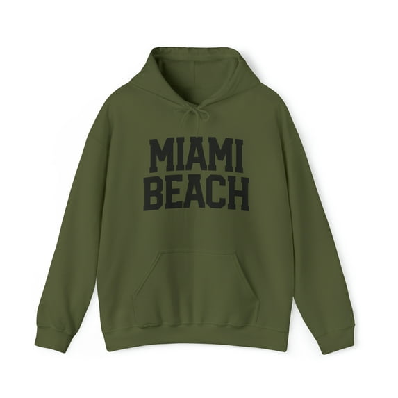 Miami Beach Fl Florida Moving Away Hoodie, Gifts, Hooded Sweatshirt