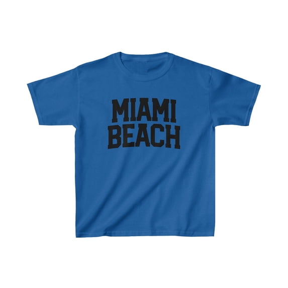 Miami Beach Fl Florida Moving Away Kids Shirt Gifts Youth Tee Tshirt