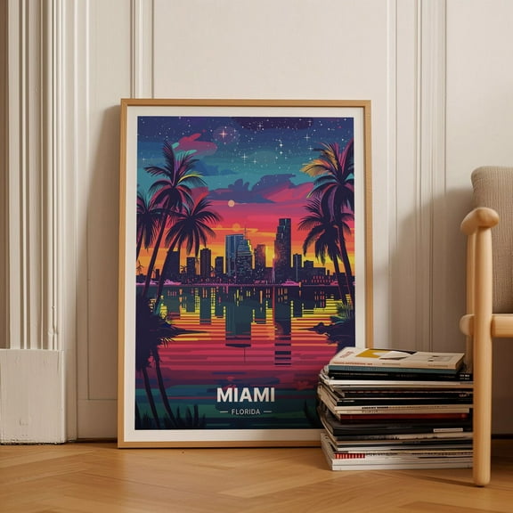 Miami Beach Florida Deco Wall Decor