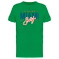 thumbnail image 1 of Miami Beach Florida Surf Tee Men's -Image by Shutterstock, 1 of 1