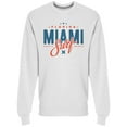 thumbnail image 1 of Miami Beach Florida Sweatshirt Men - Men Sweatshirt, 2XL, 1 of 2