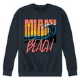 thumbnail image 1 of Miami Beach - Men's Crew Neck Fleece Pullover, 1 of 6
