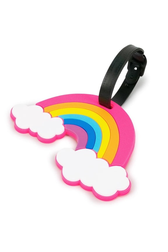 Miami Carry On Rainbow Luggage Tag One Size multi Color Rainbow Tag