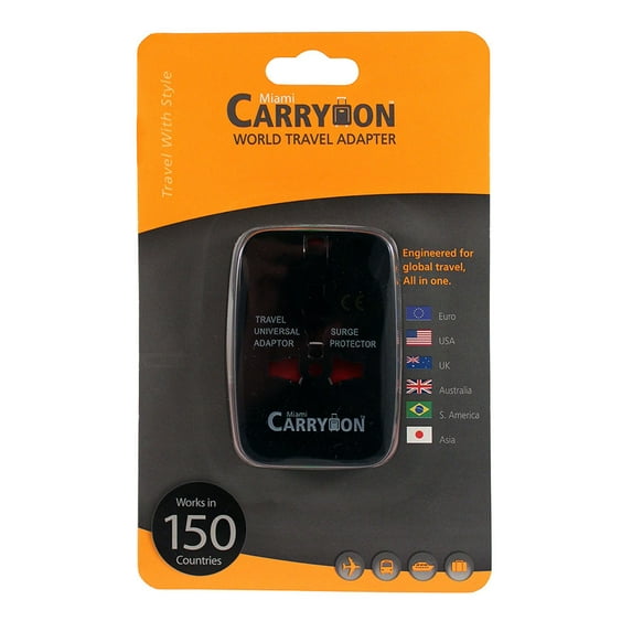 Miami Carry On Unisex Adult World Travel Adaptor One Size WXW US
