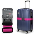 thumbnail image 1 of Miami CarryOn Luggage Strap with a Built-in TSA Combination Lock - TLB304HP, 1 of 9