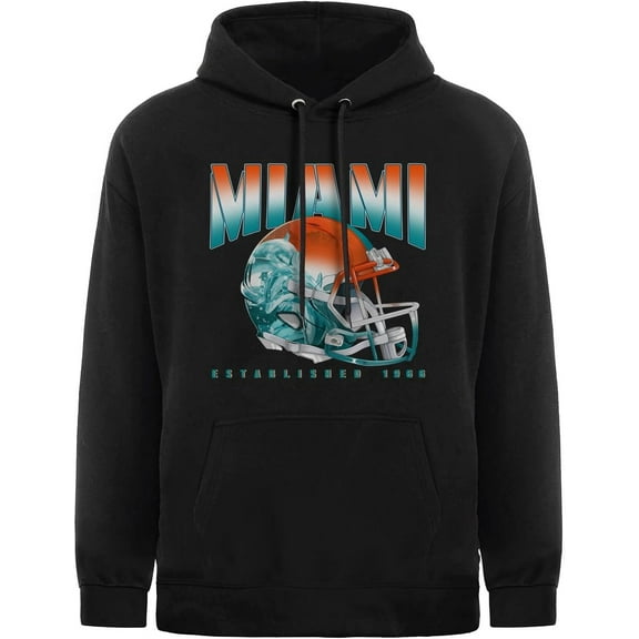 Miami City Pride Football Hoodie - Pullover Stylish, Comfortable, the Perfect Choice for True Fans!