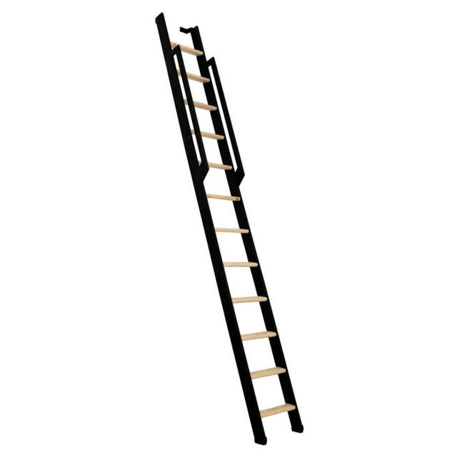 Miami Compact Loft Stairs (Height Range: 114-1/8"H - 12 Steps)
