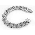 thumbnail image 1 of Miami Cuban Link Bracelet (15mm, Silver), 1 of 3