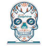 Miami Dolphins 10" Sugar Skull Standee