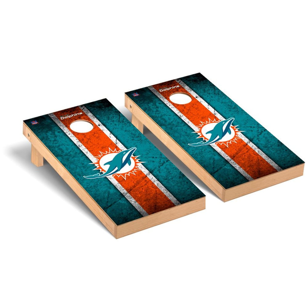 MIAMI DOLPHINS TEAM CORNHOLE BAGS - SET OF 8- Backyard Games USA